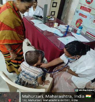 Camp at Mahurzari, Maharashtra, India