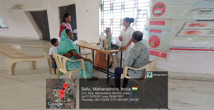 Camp at Selu, Maharashtra, India
